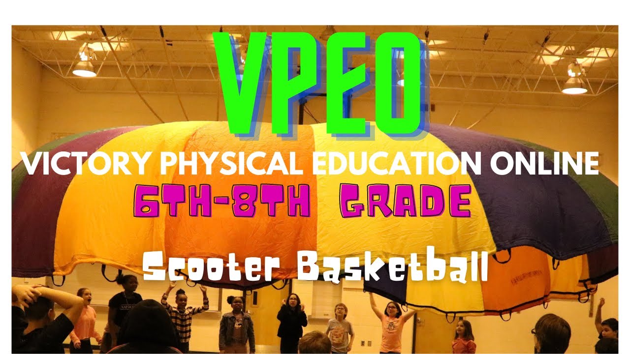 PE Games: 678 Scooter Basketball