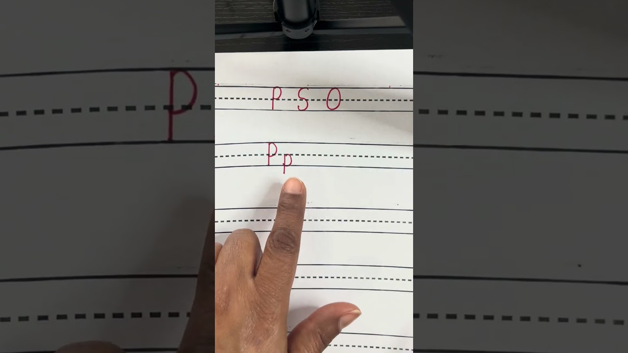 Handwriting Help