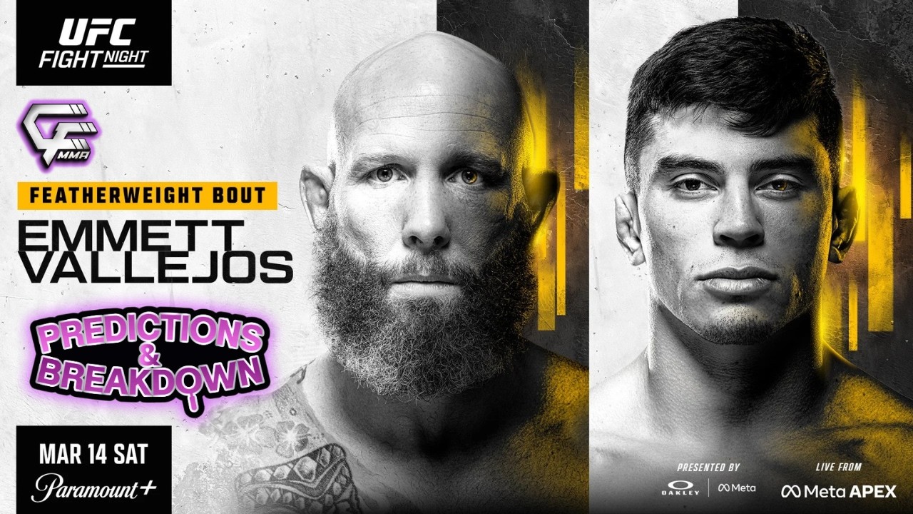Josh Emmett vs Kevin Vallejos - Detailed Fight Predictions!