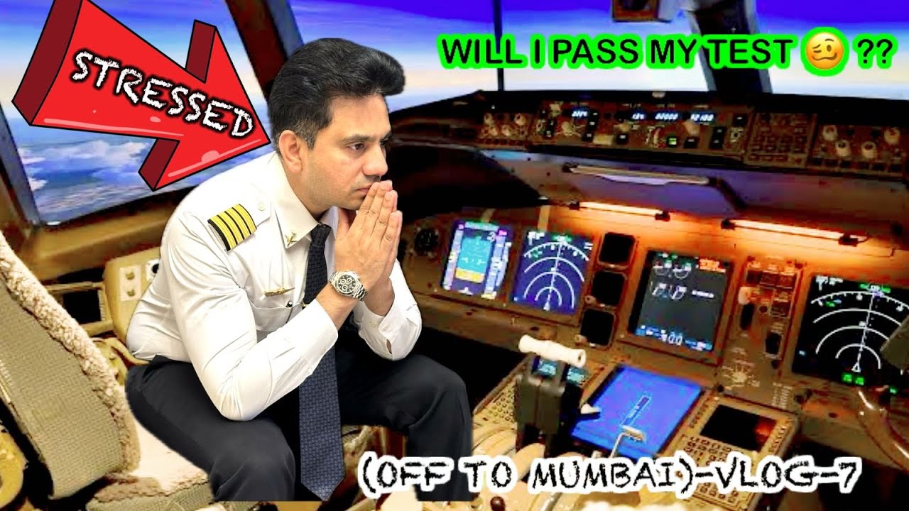 A DAY IN MY LIFE AS A PILOT, LAYOVER AT MUMBAI, SIMULATOR TRAINING,PROFICIENCY CHECK😥 #PILOTLIFE