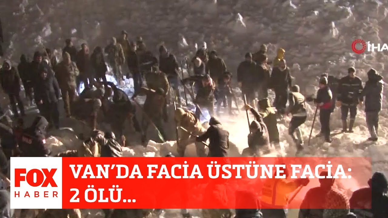 Van'da Facia üstüne facia: 38 Ölü 5 Şubat 2020 Fatih Portakal ile FOX Ana Haber
