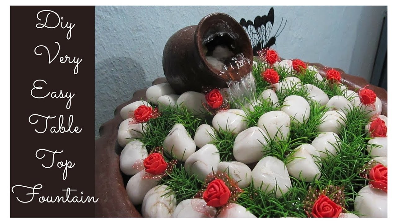 DIY Table Top Fountain