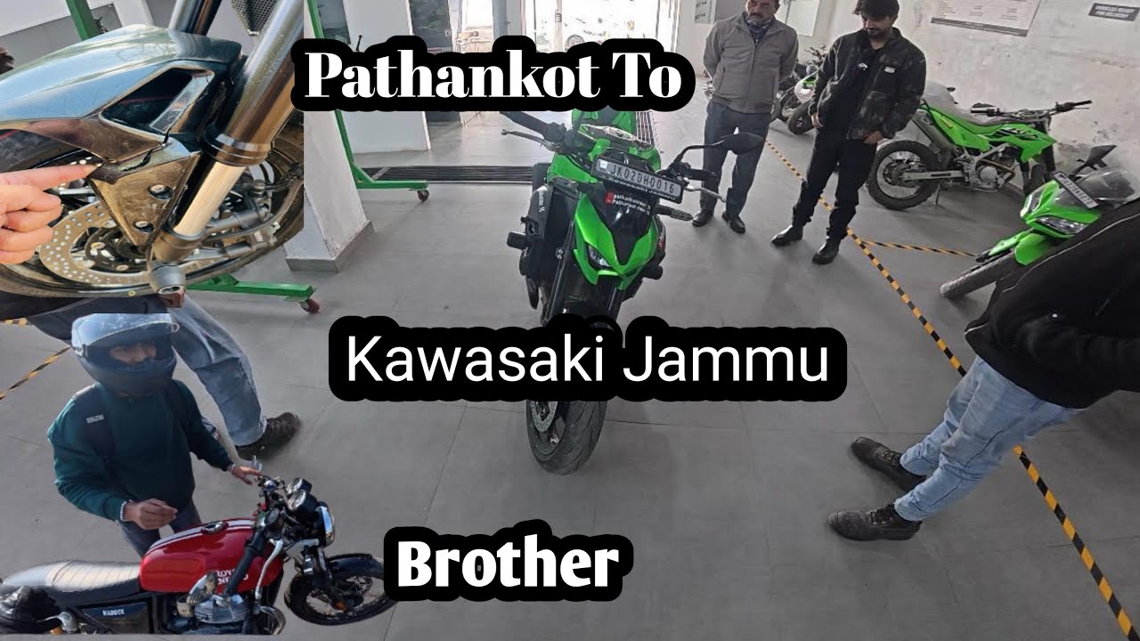 Z900 2026 Model Aaj mai ja Rha Hun Pathankot Se Kawasaki Jammu Super Bike Theek Karvane 