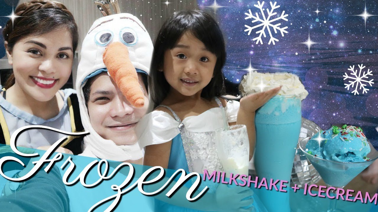 HOW TO MAKE A FROZEN MILKSHAKE & ICE CREAM