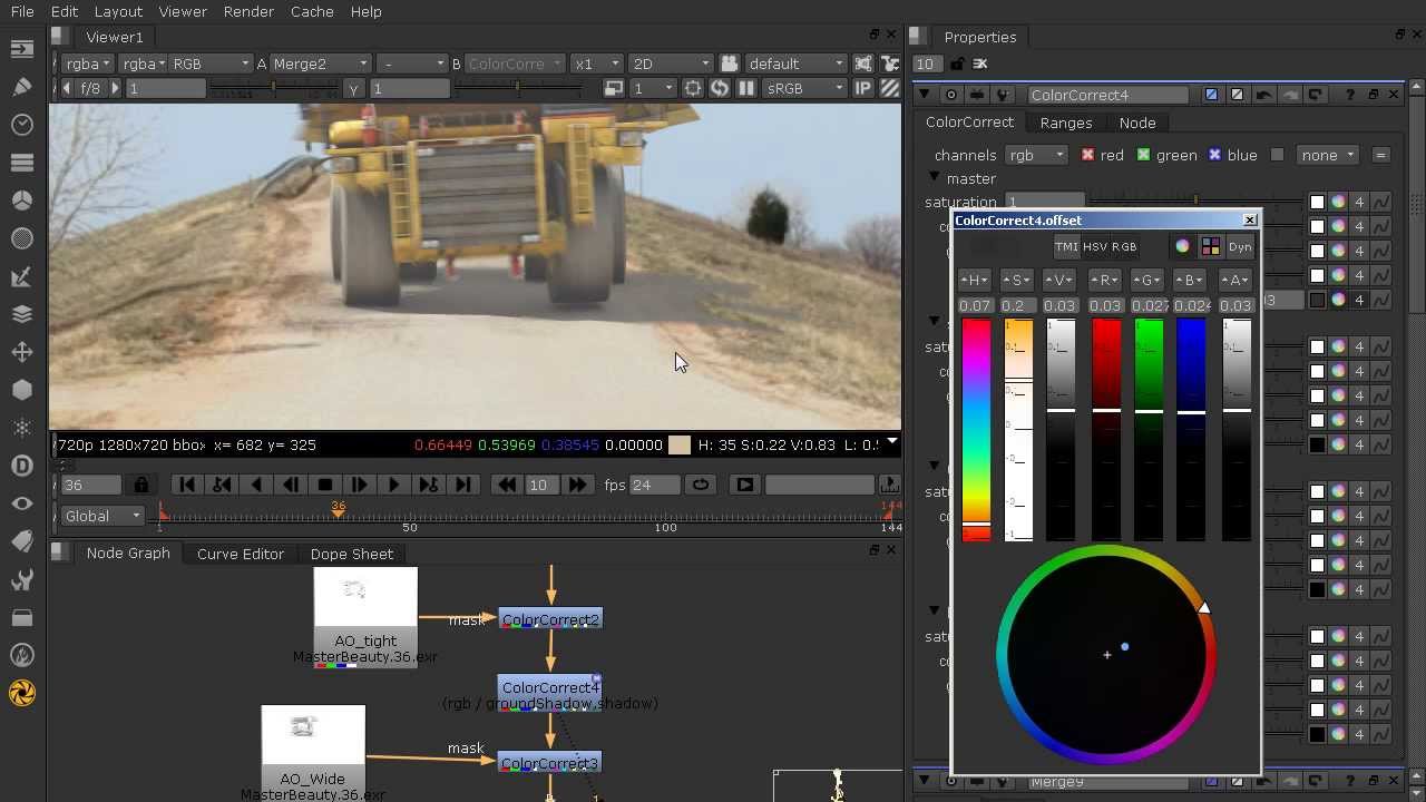 NUKE Top Tip: Color Correcting Your Foreground and Background to Match