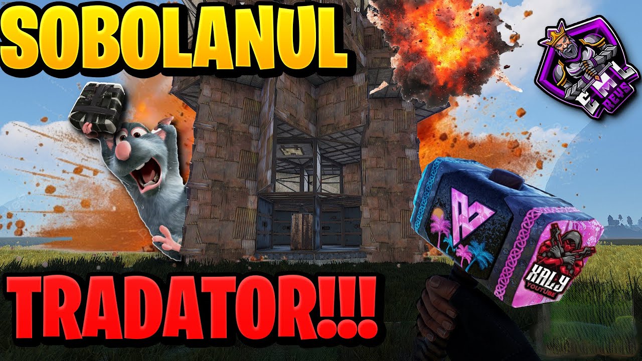 AM LUAT RAID!!! RENASTEM DIN CENUSA???? Rust Romania @EMLReyss #rustpvp #raid #raidrust