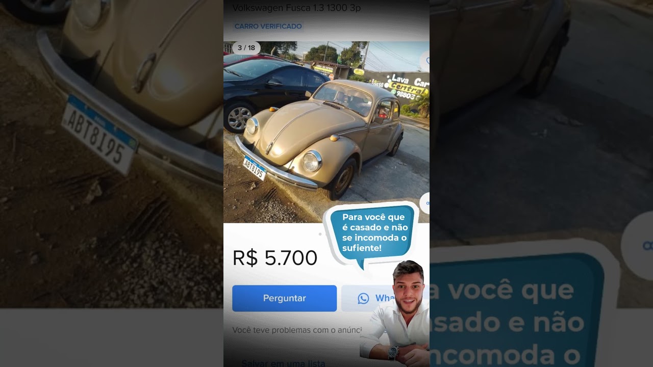 COMO GANHAR DINHEIRO COM CARRO ANTIGO!? - CARROS AT&Eacute; 5 MIL