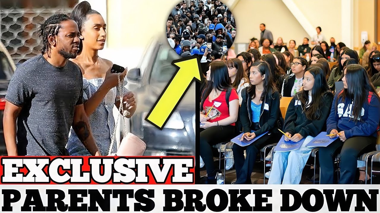 KENDRICK LAMAR WALKED INTO A SCHOOL MEETING WHAT HE DID NEXT LEFT PARENTS IN TEARS