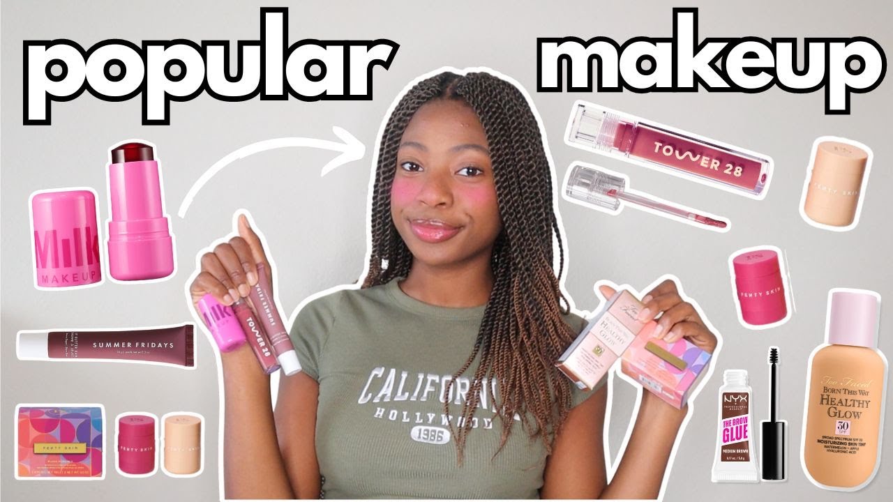 trying popular tiktok makeup products from sephora & ulta!