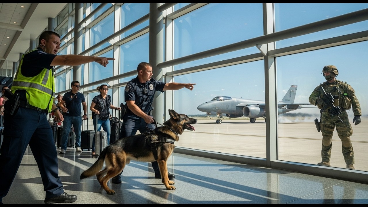“Get That Dog Out!” Airport Staff Ejected a K9 — Seconds Later, a Navy SEAL’s Jet Touched Down