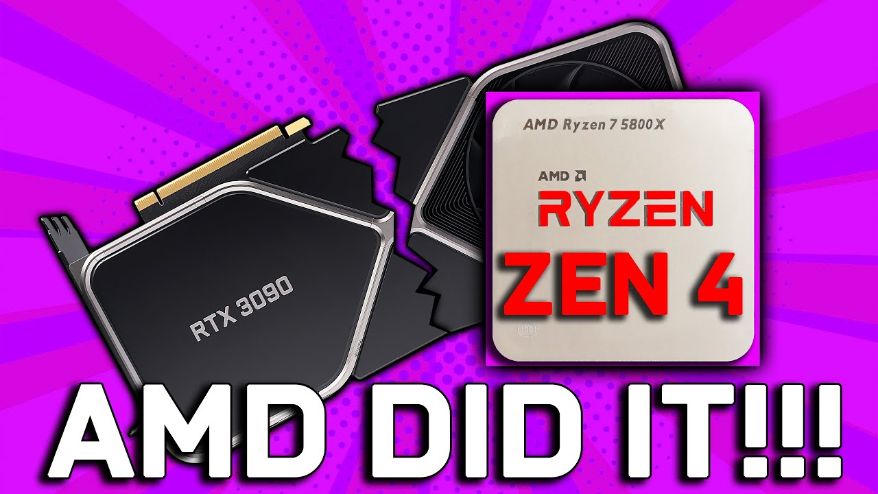 AMD FINALLY Did It, Zen 4 2X FASTER, & Windows 11