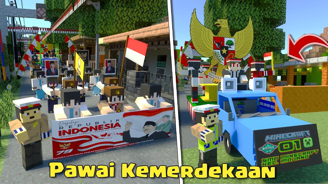 Acara Pawai dan Karnaval 17 Agustus Hut RI-79 di MCPE
