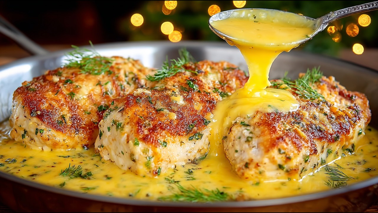 Chicken Breast in a Creamy Garlic Cheese Sauce will become your most requested dinner