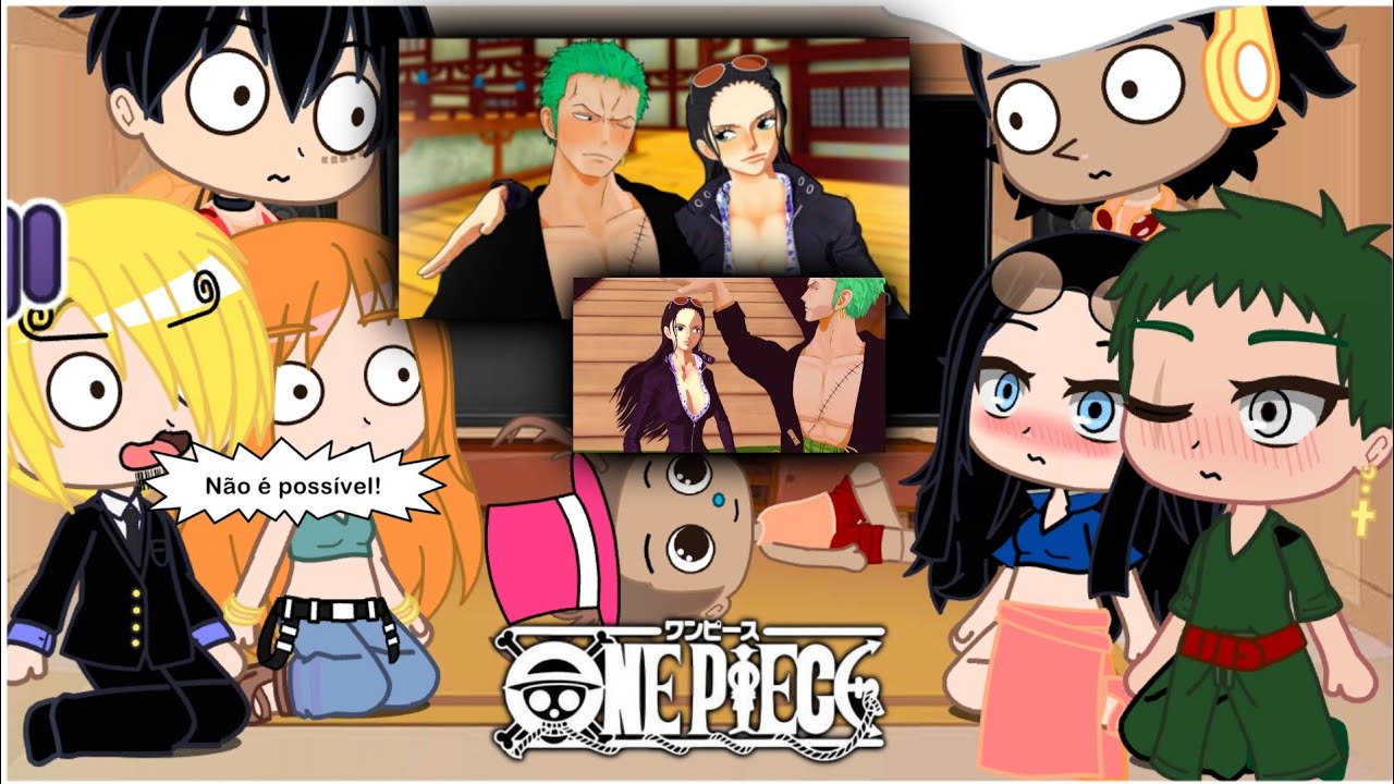 Chapéus de palha react ZORO e ROBIN  se AMAM?? Perguntas e Resposta no One Piece VR!!!
