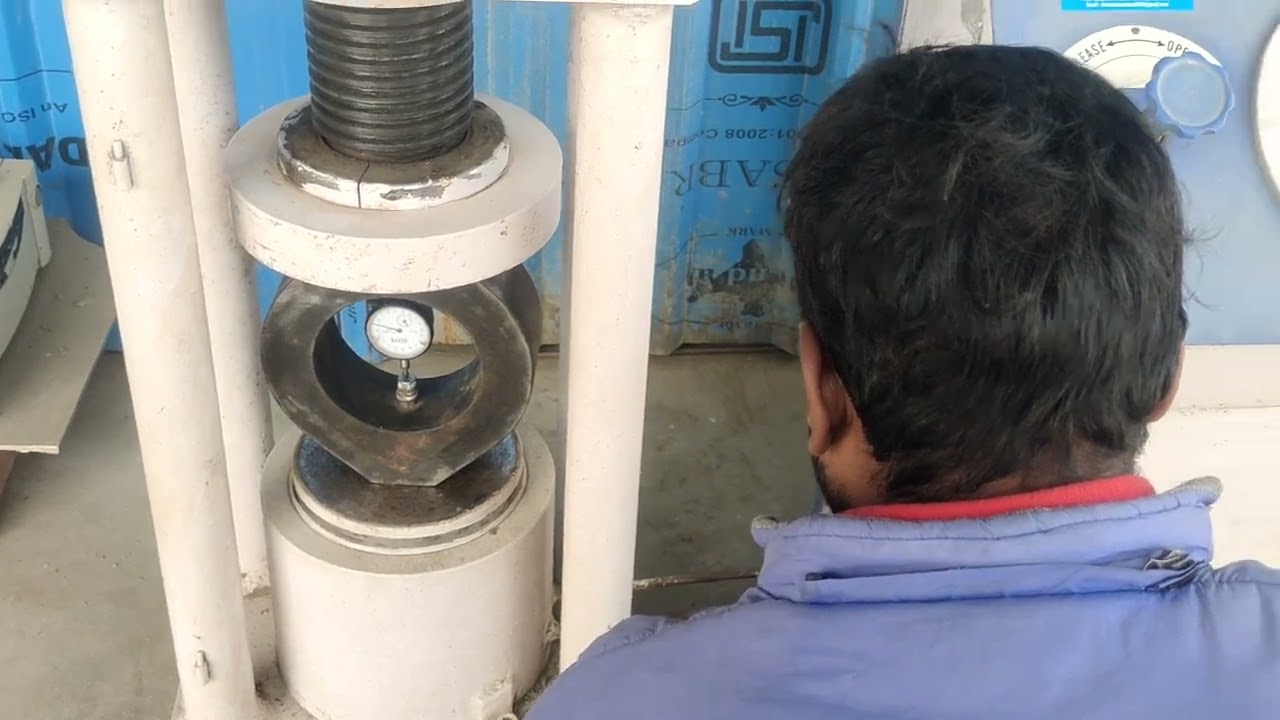 CTM Machine Calibration #civil #civilengineering #cubetesting #iscode #516 