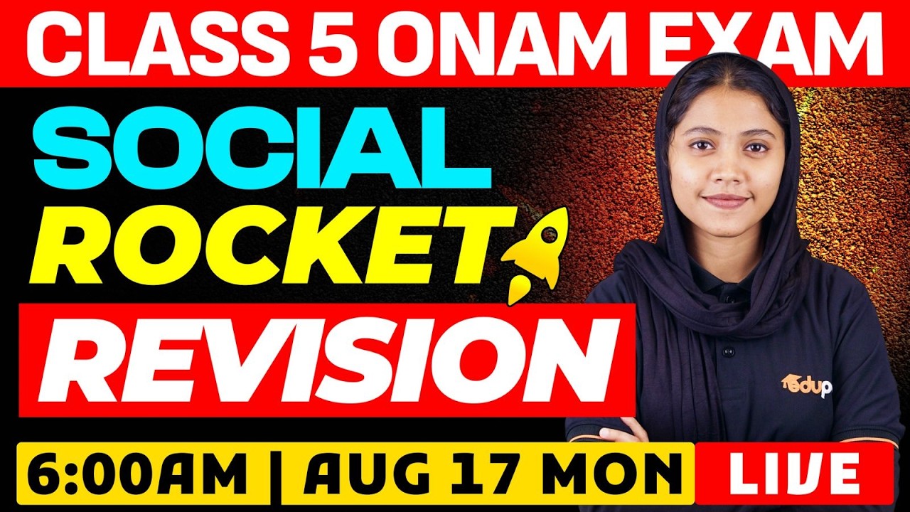 Class 5 | Social Science| Rocket Revision | Eduport