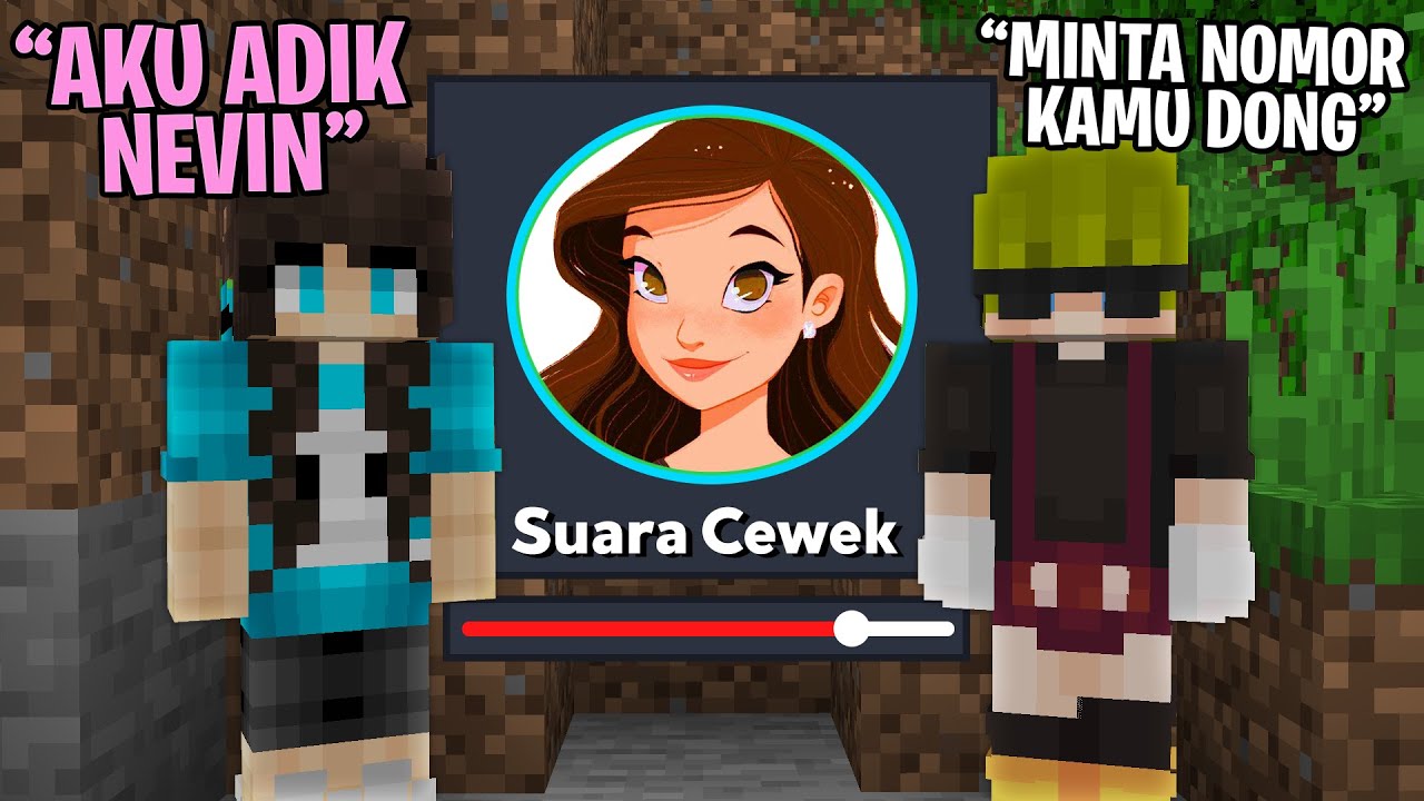 Aku Pakai VOICE CHANGER Cewek Untuk Prank Temen ku ..