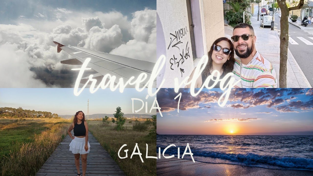 🌞VLOG: Nuestro primer día de vacaciones en GALICIA ✨