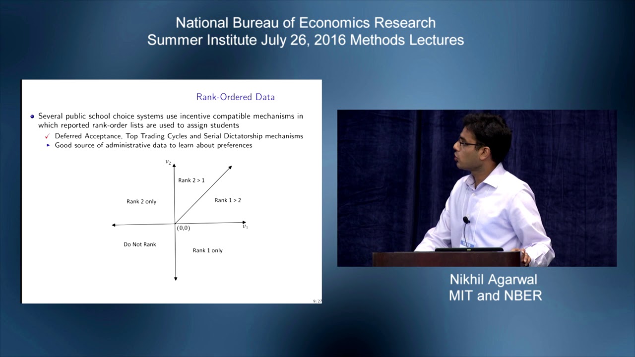 2016 Methods Lecture, Nikhil Agarwal, 