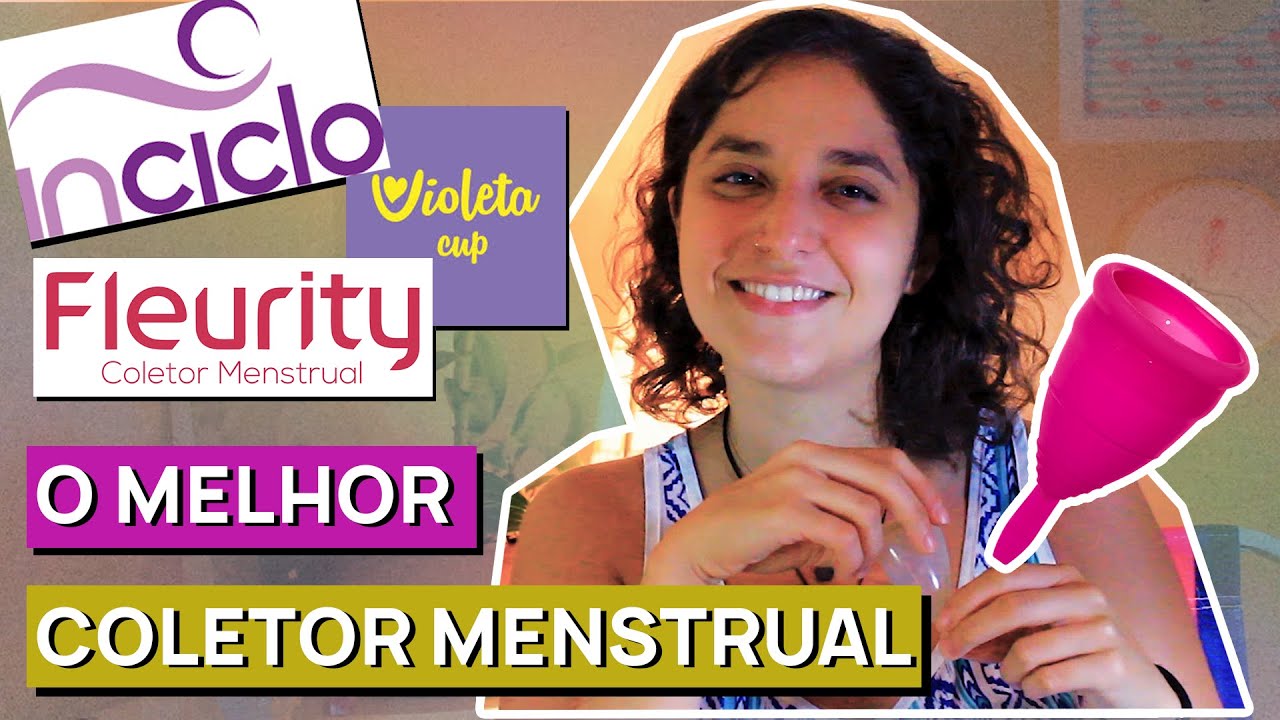 Inciclo, Fleurity ou Violeta Cup: qual é o melhor coletor menstrual?