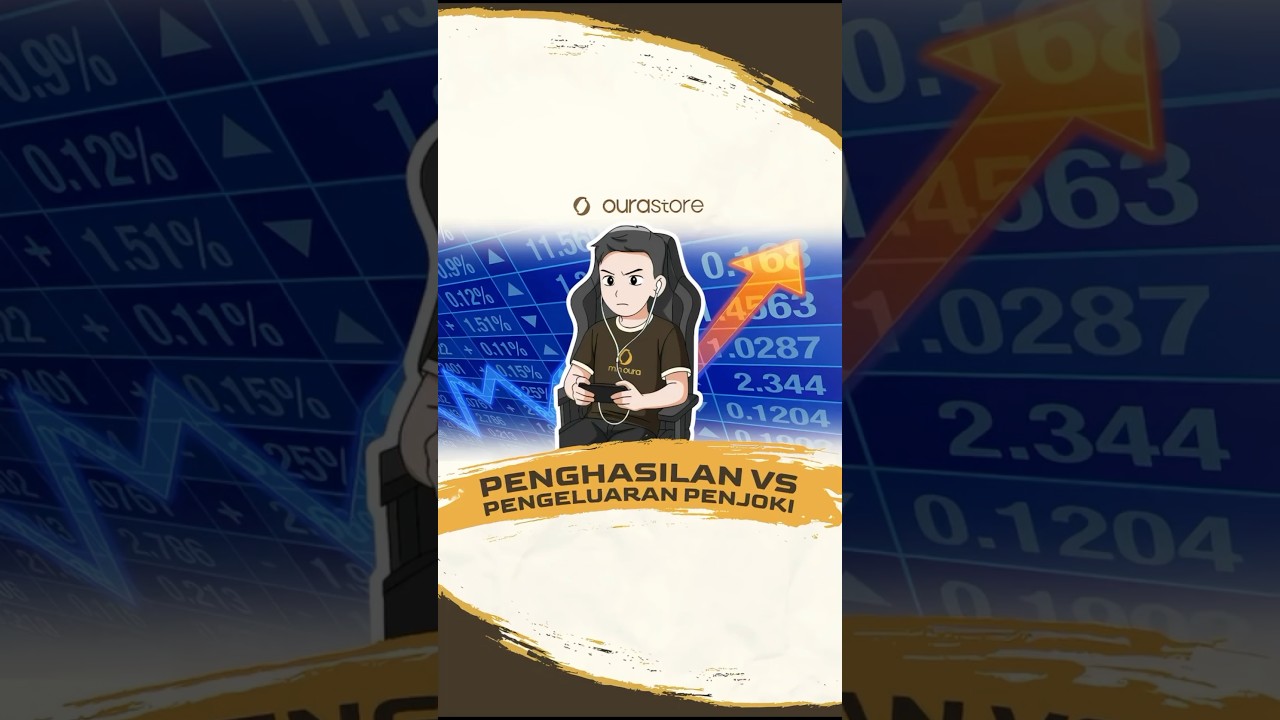 penghasilan penjoki di oura store #ourastore #mobilelegends #ouragaming #mlbb