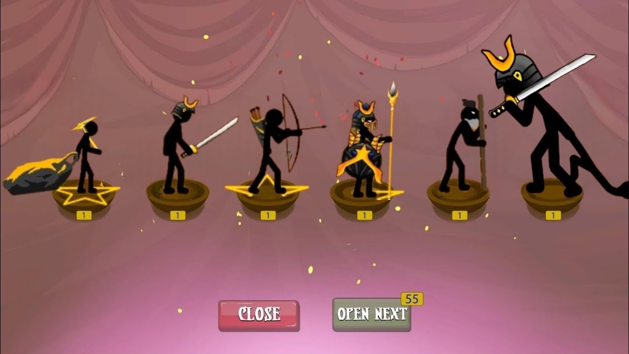 CHEST UNLOCK LIMITED ALL SKIN SAVAGE BLACK - Stick War Legacy Mod Vip