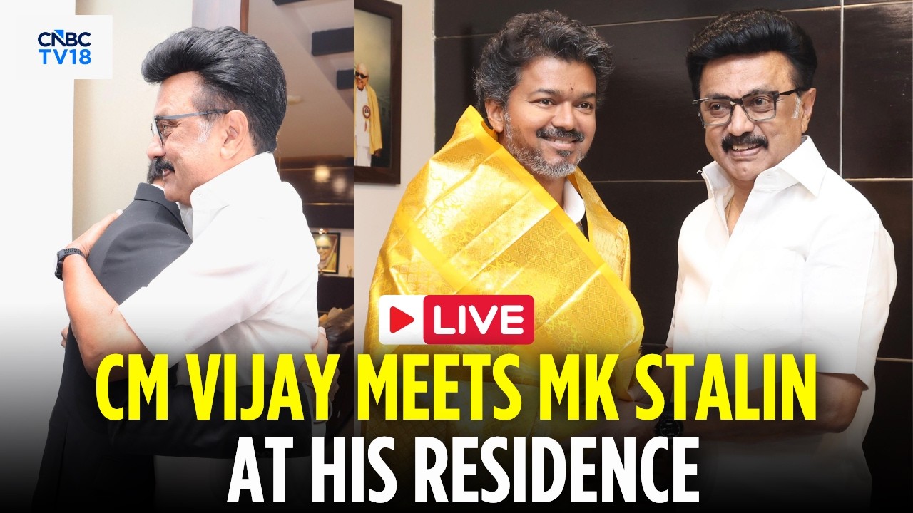 🔴LIVE: CM Vijay Meets MK Stalin | மு.க.ஸ்டாலினை சந்திக்கும் முதலமைச்சர் விஜய் | TVK DMK | N18L