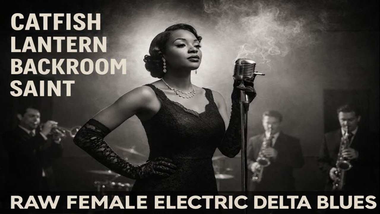 CATFISH LANTERN BACKROOM SAINT | Raw Vintage Female Electric Delta Blues (1950s Southern Juke Joint)