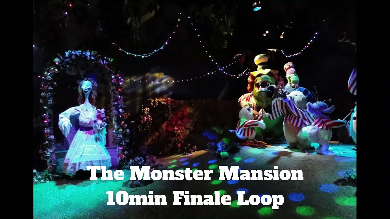 The Monster Mansion Finale 10min Loop (Six Flags Over Georgia)