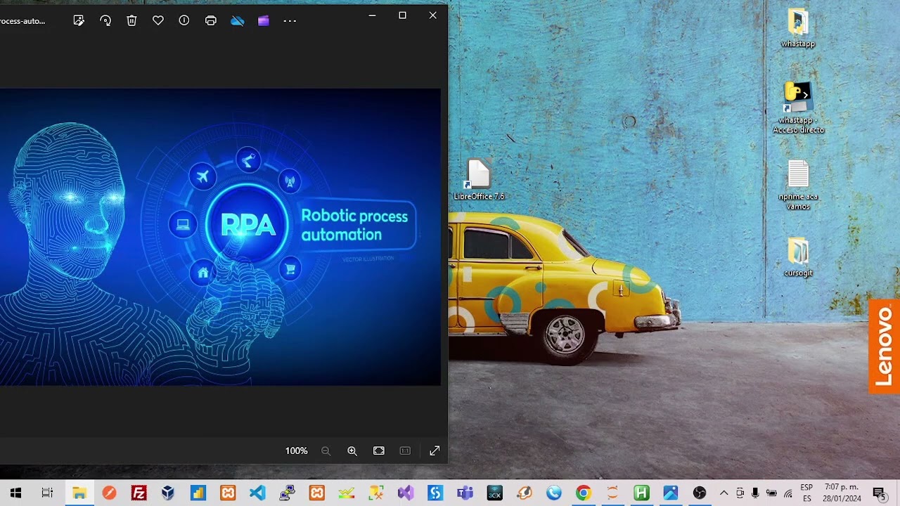 Rpa diligencia de formularios camara de comercio automatico