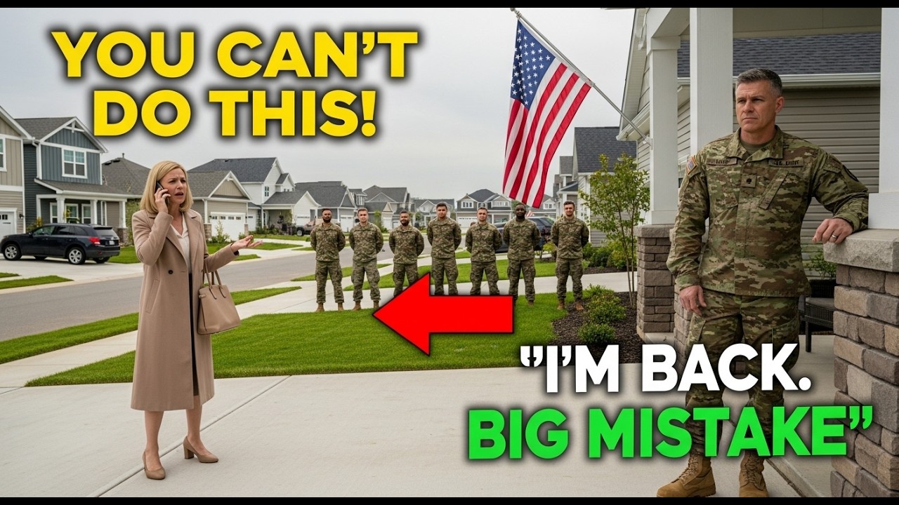 HOA Rented Out My Home While I Was Deployed — The Moment My Platoon Came Back Changed Everything