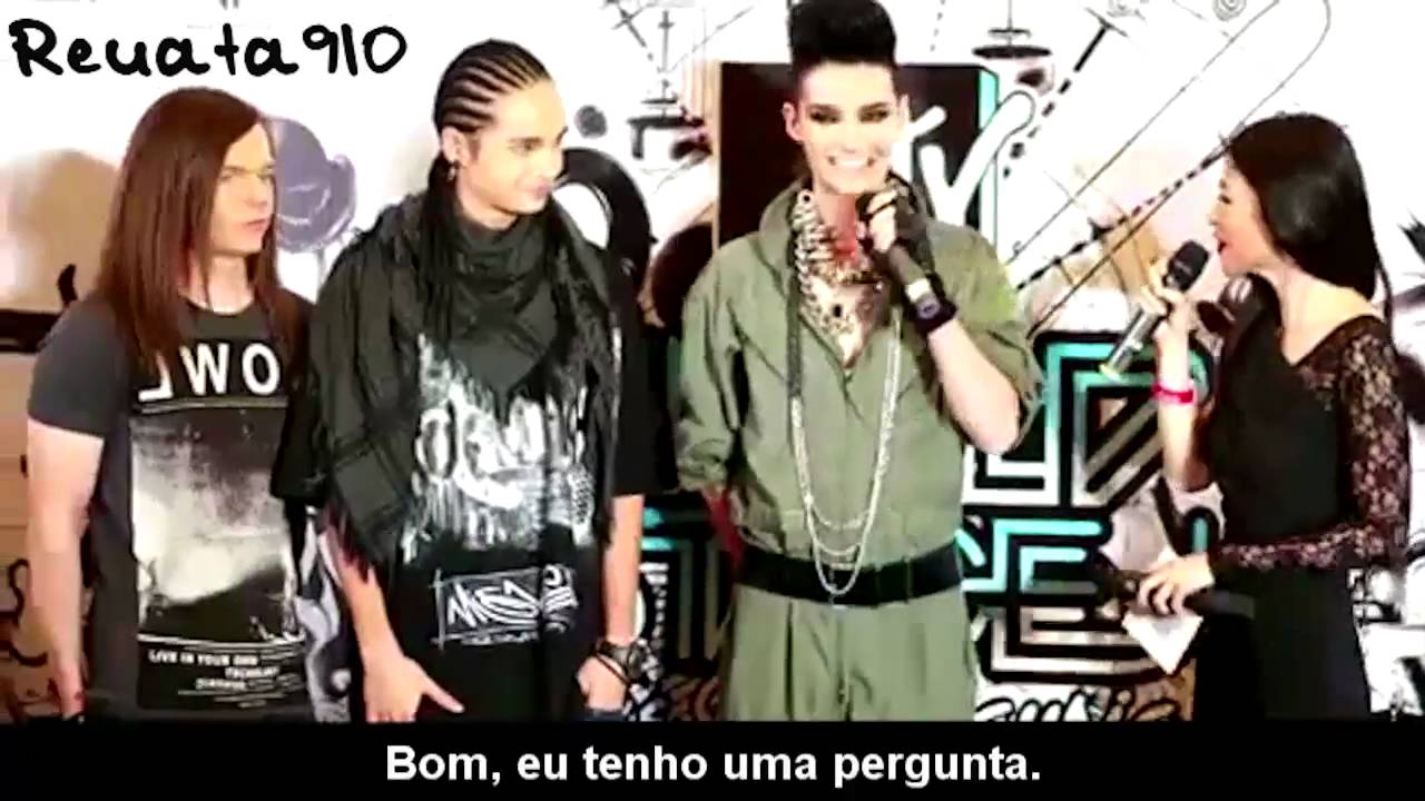 Tokio Hotel - MTV World Stage Malaysia 2010 - Press Conference (PT Subs)