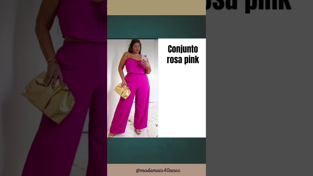 Como usar CONJUNTO -Moda mais 40 anos M&aacute;rcia Diniz