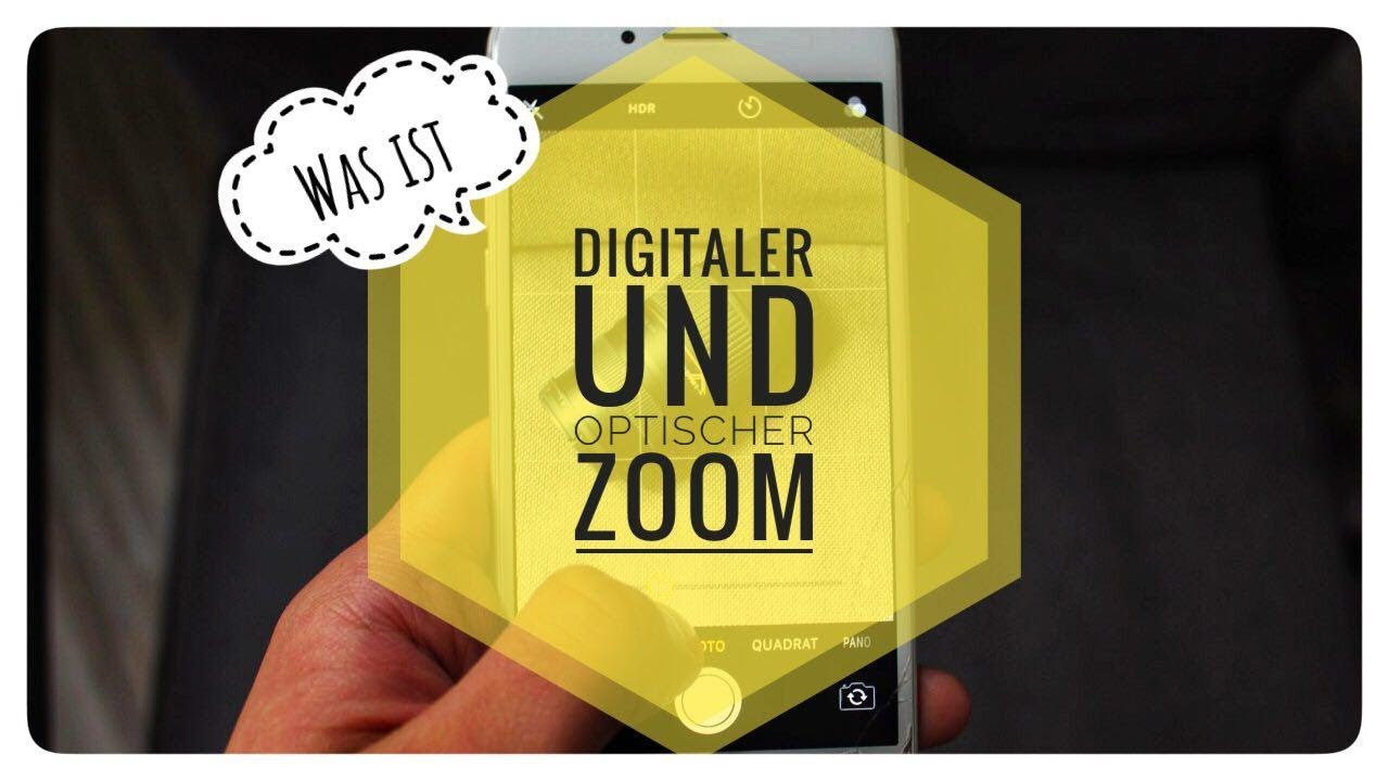WAS ist eigentlich &hellip; ?   DIGITALER und OPTISCHER Zoom