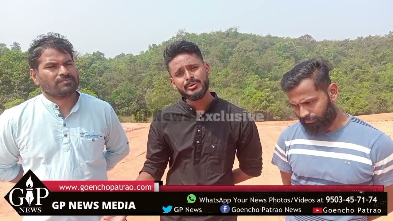 Massive hill cutting at Capxem Savordem. 