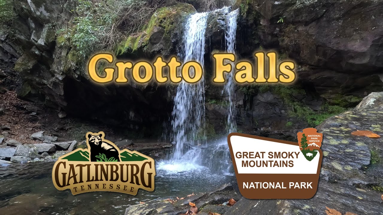 Grotto Falls 🌊🌿 | 1 Hour Relaxing Waterfall Views & Nature Sounds