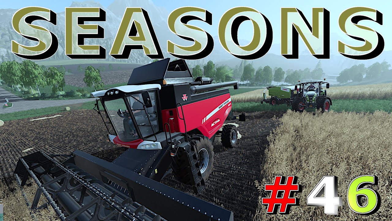 Żnwia 🦽  sezon 10, menu seasons, 🐴 zwierzęta, siano, Farming Simulatro 19 Seasons pl #46