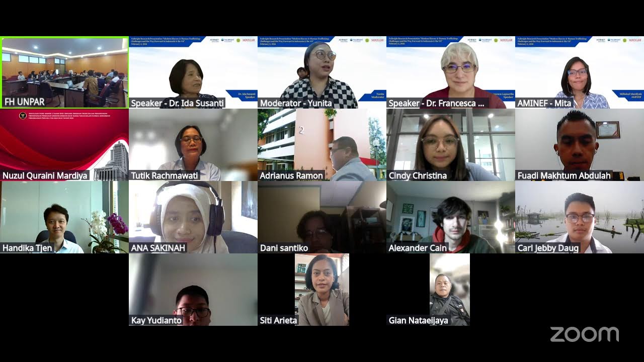 Fulbright Rsch Presentation - Modern Slavery & Human Trafficking: Challenges & the Way Forward