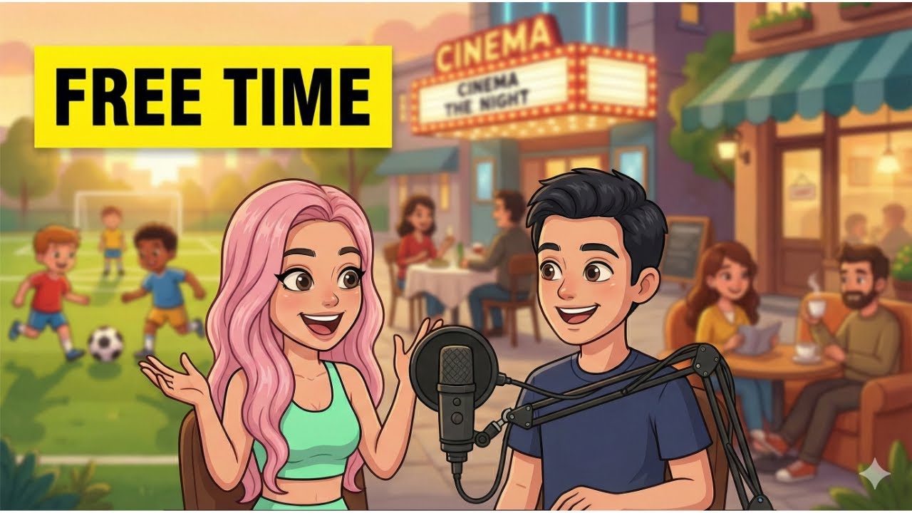 Free Time Activities | A1 English Conversation