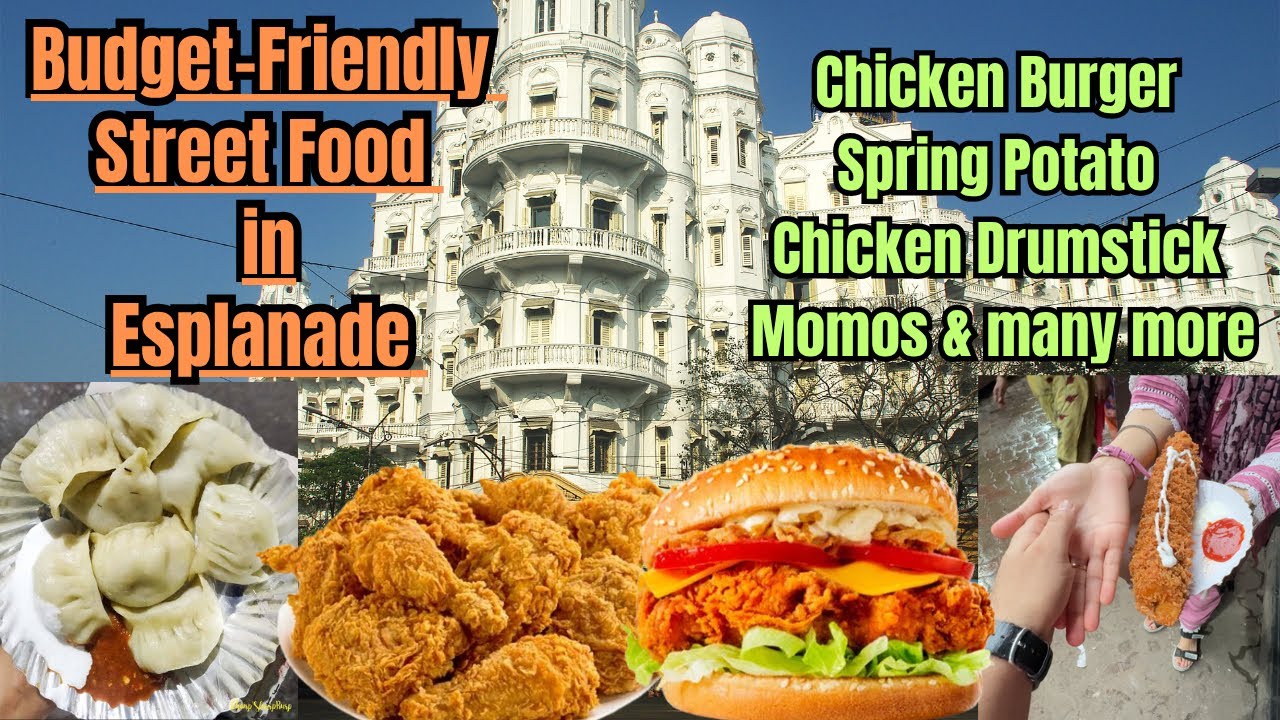 Budget-Friendly Street Food in Esplanade(Kolkata) | Under Rs 300 Ap try kr skte hai 4+ types of item
