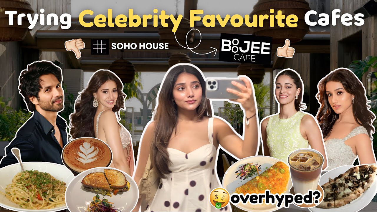 I Tried Celebrity Favourite Cafes / Restaurants In Mumbai 🍝 🍕☕️ | Paayal Vlogs