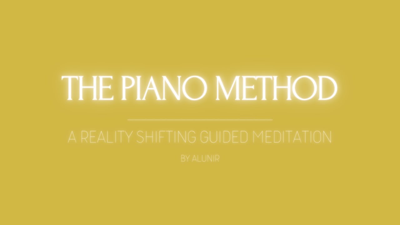 Shifting Guided Meditation | The Piano Method