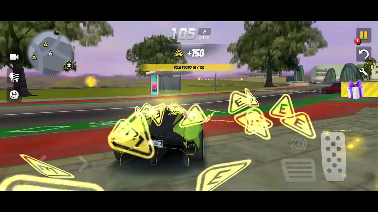 Mega Ramp Monster green Car Racing 3D - Extreme Car Stunts - Android Gameplay