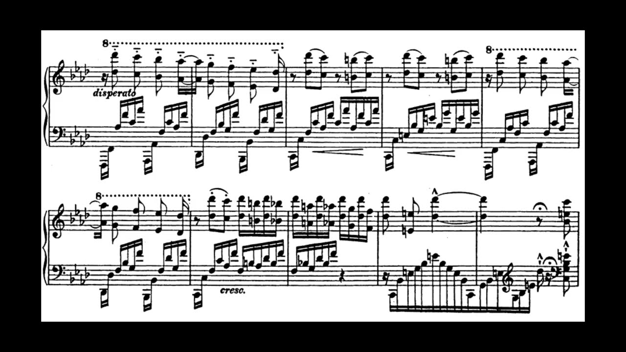 Liszt Transcendental Etude No.10: 