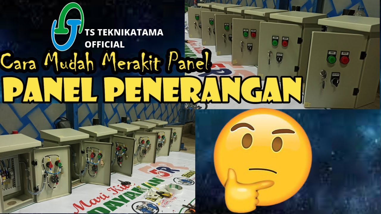 Proses Merakit Panel Listrik ║ Panel Penerangan ║ Panel Lighting