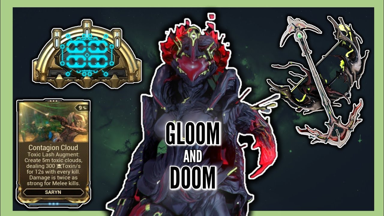 GLOOM AND DOOM! | My Steel Path Saryn Prime | Warframe Builds