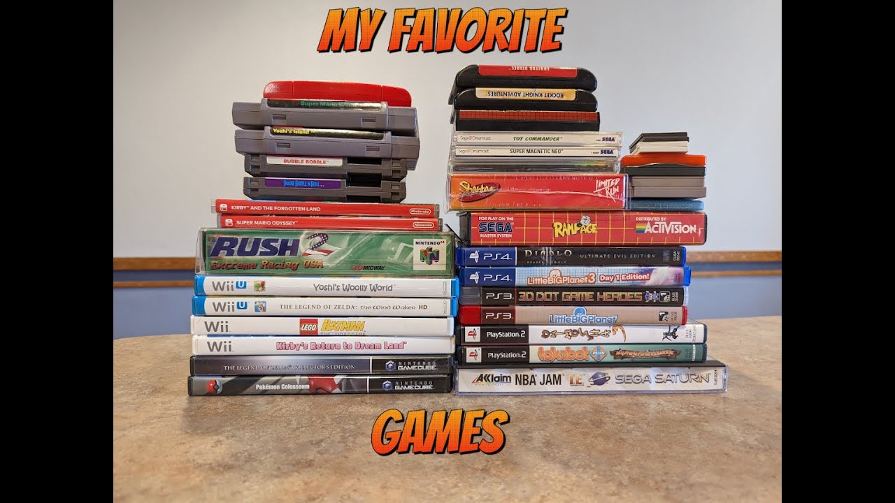 My Favorite Games for Every Console