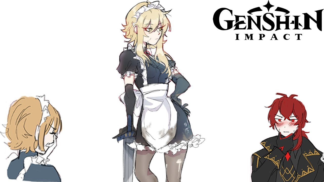 Maid Lumine [Genshin Impact Comic Dub]