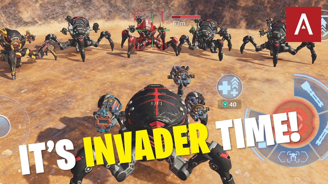 🔴 War Robots - INVADER SQUAD with Clan V&Oslash;X WR Live Stream Gameplay