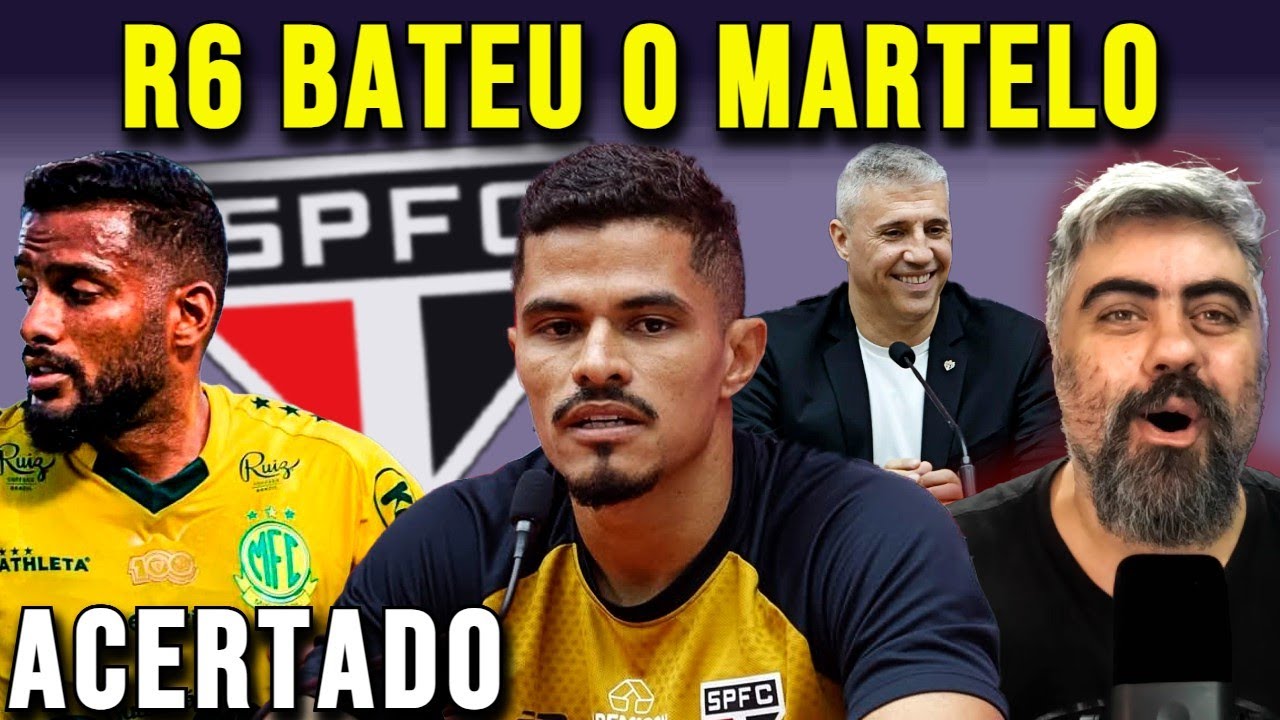 FARÁ HISTÓRIA SIM!!! SPFC TEM GRANDE REFORÇO APRESENTADO QUE MUDA TUDO! SÃO PAULO AGORA VIROU O JOGO